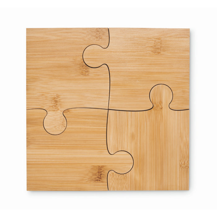 Set puzzle 4 suporturi pahare coaster "Lepy"