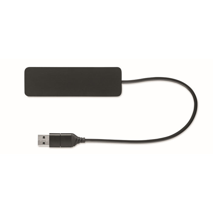 Hub USB-C cu 4 porturi "Hubbie"