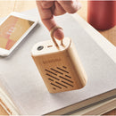 Boxa bluetooth 3W din bambus "Rey"