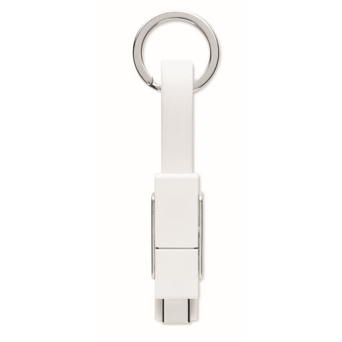 Breloc cu cablu 4 in 1 "Key C"