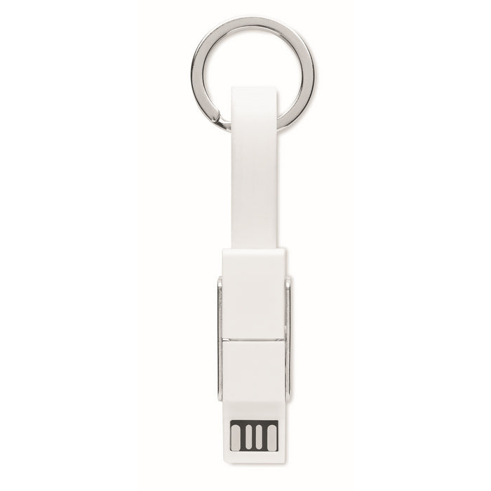 Breloc cu cablu 4 in 1 "Key C"