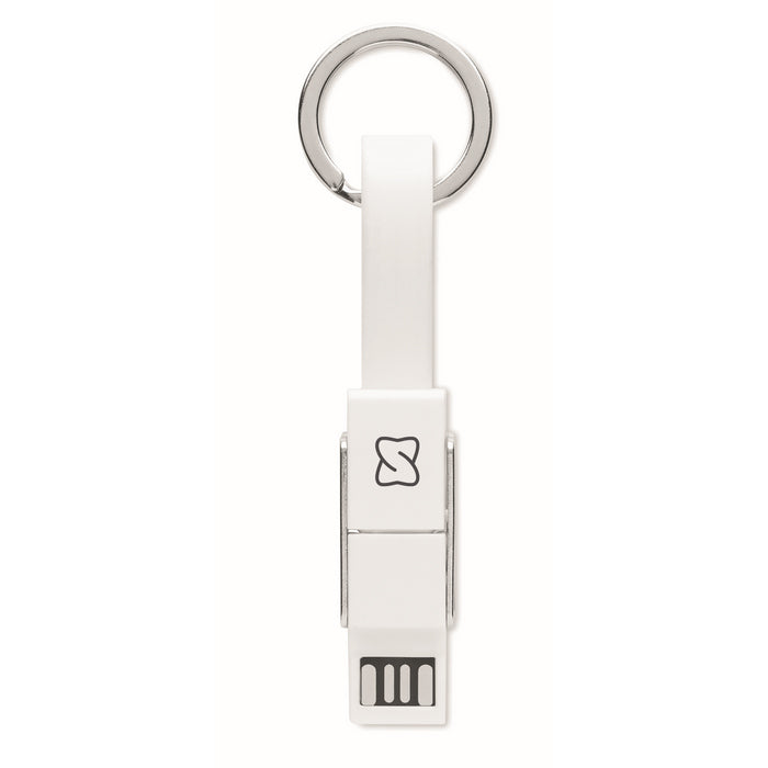 Breloc cu cablu 4 in 1 "Key C"