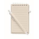 Blocnotes A6 82 x 12 x 140 mm din carton reciclat "Mito Set"