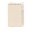 Blocnotes A6 82 x 12 x 140 mm din carton reciclat "Mito Set"