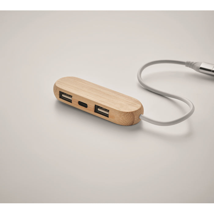 Hub USB dual cu 3 porturi "Vina C"