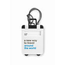 Eticheta bagaj din plastic "Traveller"