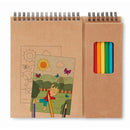 Set desenat cu carnet "Colopad"