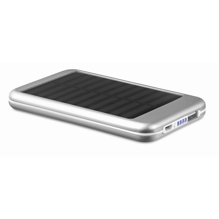 Baterie portabila cu incarcare solara 4000mAh "Solarflat"