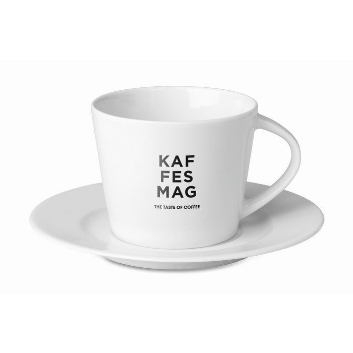 Set cappuccino cana si farfurie "Paris"