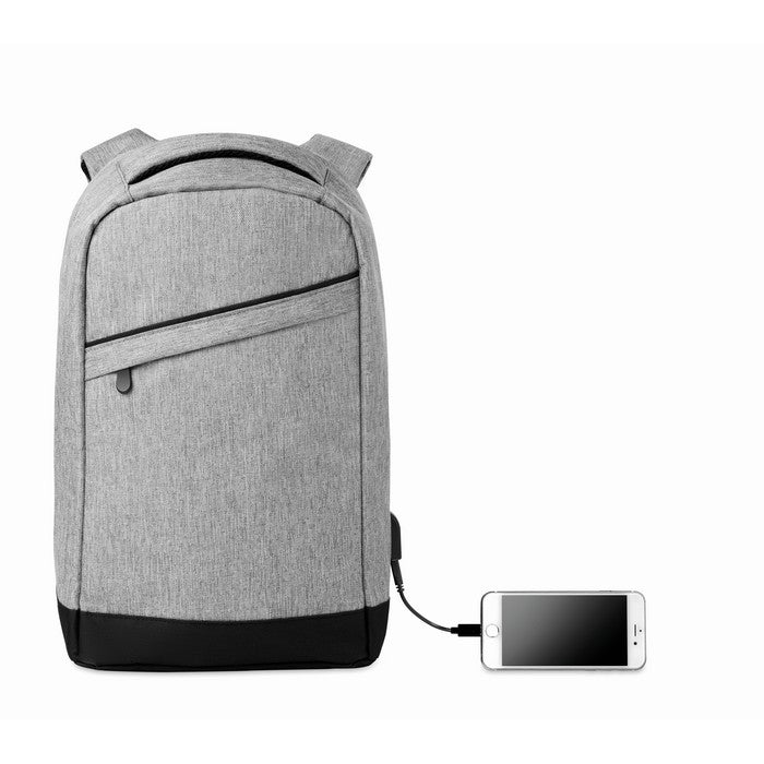 Rucsac laptop anti-furt canvas "Berlin"