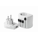Adaptor pentru priza PRO World & USB. 3-pole "Pro World & Usb. 3-Pole"