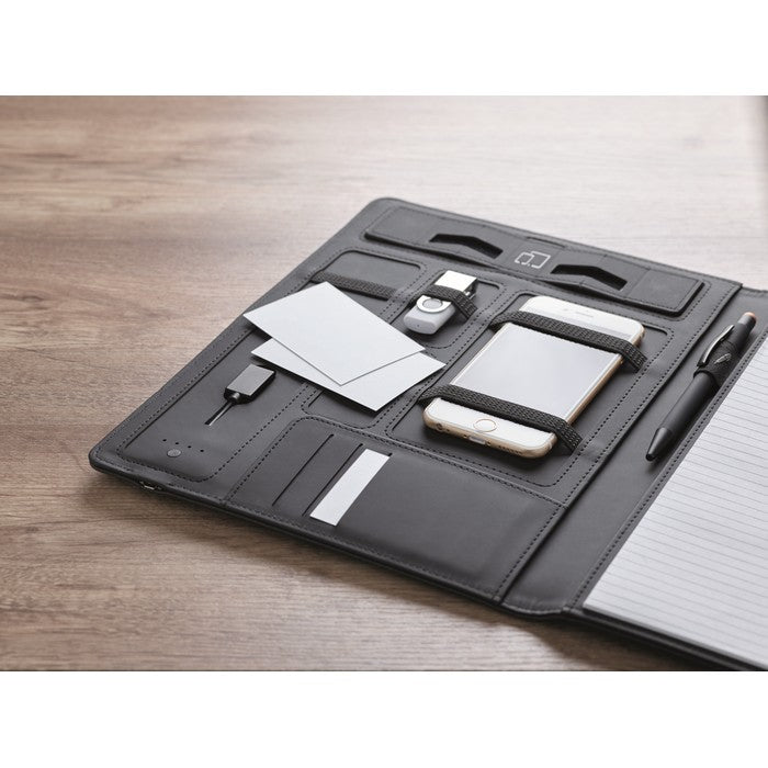 Mapa A4 230 x 310 x 20 mm poliester cu incarcator "Smartfolder"