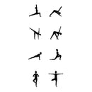 Saltea yoga EVA 4.0, cu husa "Yogi"