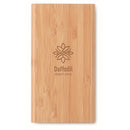 Baterie portabila cu incarcator wireless Baterie in bambus "Arena"