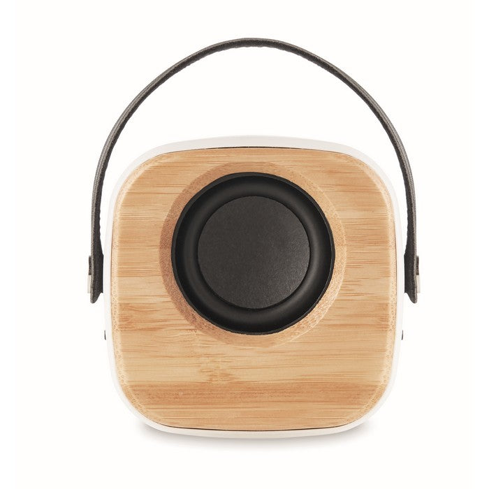 Boxa portabila bluetooth de 3W cu fata de bambus "Ohio Sound"