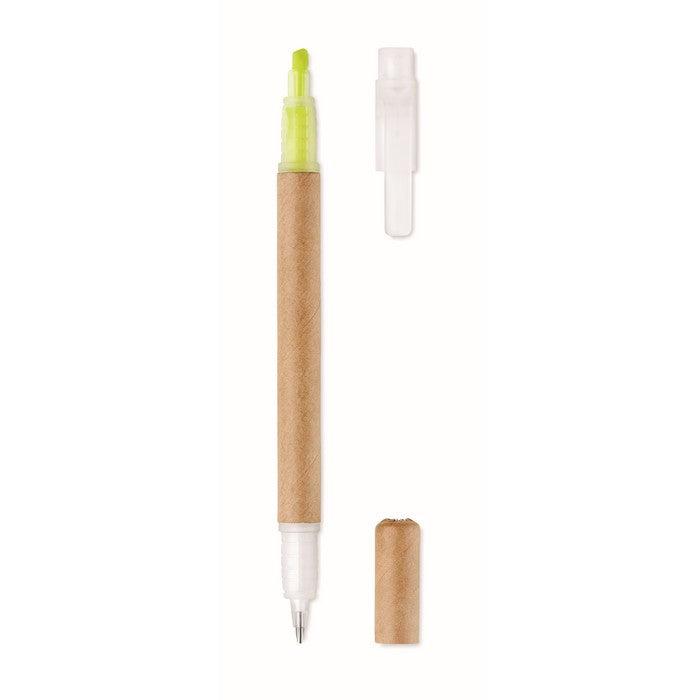 Pix plastic cu marker 2 in 1 "Duo Paper"