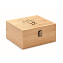 Set pentru whisky in cutie bambus "Inverness"