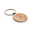 Breloc bambus in forma rotunda "Ballarat"