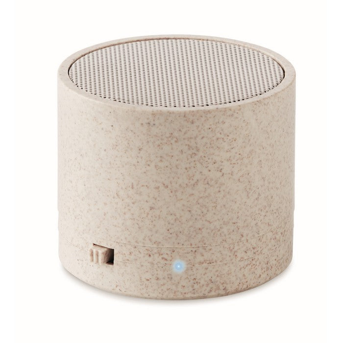 Boxa portabila bluetooth in carcasa de paie "Round Bass+"