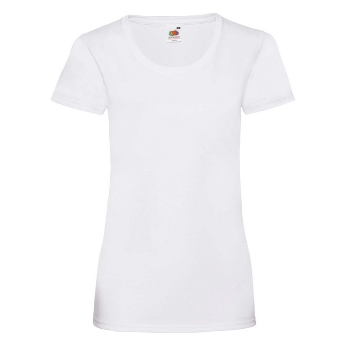 *TRICOU Fruit of the Loom "Valueweight T" CLASIC DAMA, ALB, MARIMEA 2XL 61372WHXXL, lichidare de stoc