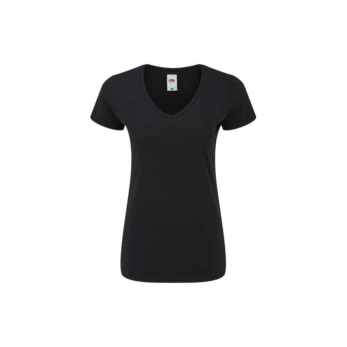 *TRICOU Fruit of the Loom "Valueweight T" CLASIC DAMA, NEGRU, MARIMEA L 61372BKL, lichidare de stoc