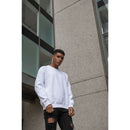 BLUZA UNISEX MANECA LUNGA Just Hoods Graduate Heavyweight AWJH130