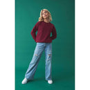 BLUZA UNISEX MANECA LUNGA Just Hoods Graduate Heavyweight AWJH130