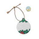 Ornament de Crăciun din hârtie cu semințe de flori sălbatice BAUSEED