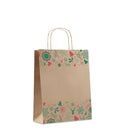 Sacosa de hârtie pentru cadouri Crăciun 50% reciclată BAO MEDIUM