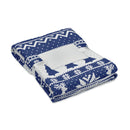 Pătură fleece coral 190 gr/m² cu model de iarnă TOSTI
