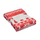 Pătură fleece coral 190 gr/m² cu model de iarnă TOSTI