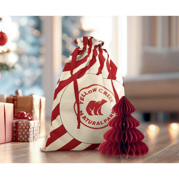 Sac bumbac cu snur Santa "Laukku"