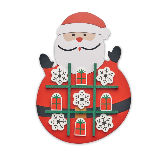 Joc X si Zero Craciun din lemn "Hohotoe"