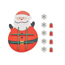 Joc X si Zero Craciun din lemn "Hohotoe"