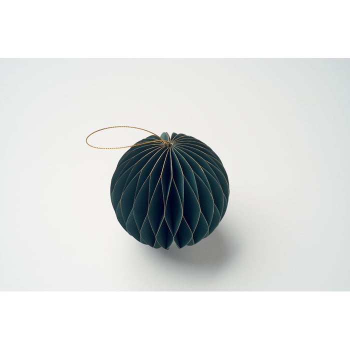 Glob de Craciun ornament pliabil din hartie "Harmobauble"