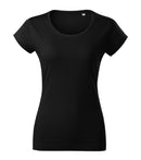 Tricou din bumbac cu guler rotund și finisaj cu silicon Malfini Viper Free F61