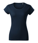 Tricou din bumbac cu guler rotund și finisaj cu silicon Malfini Viper Free F61