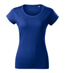 Tricou din bumbac cu guler rotund și finisaj cu silicon Malfini Viper Free F61