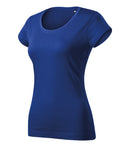 Tricou din bumbac cu guler rotund și finisaj cu silicon Malfini Viper Free F61