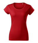 Tricou din bumbac cu guler rotund și finisaj cu silicon Malfini Viper Free F61
