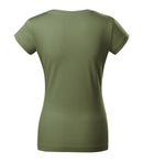 Tricou din bumbac cu guler rotund și finisaj cu silicon Malfini Viper Free F61