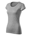 Tricou din bumbac cu guler rotund și finisaj cu silicon Malfini Viper Free F61