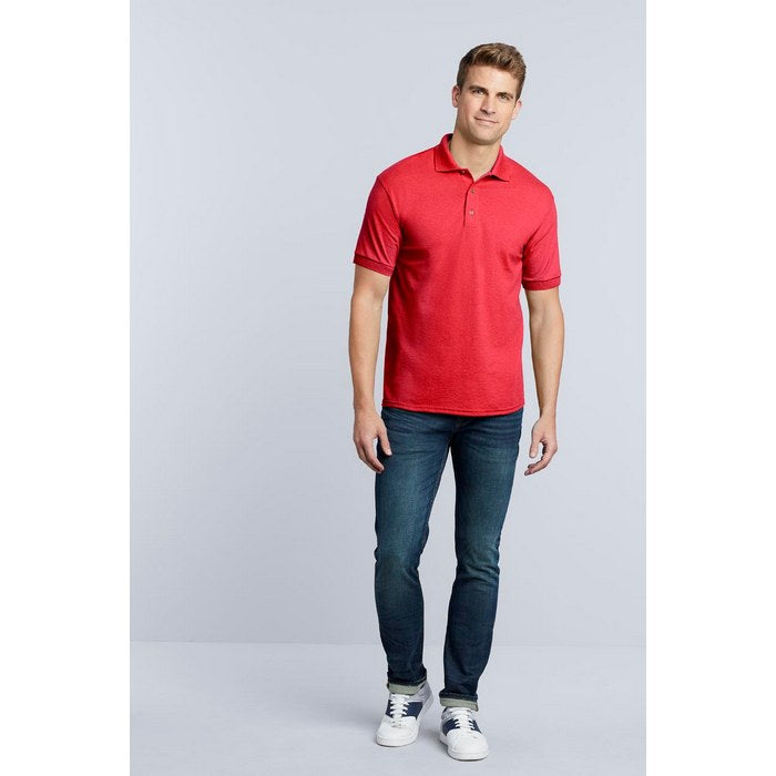 TRICOU POLO UNISEX Gildan Dryblend® GI8800, Promo Back to School, imprimat policormie ecuson fata inclus in pret*