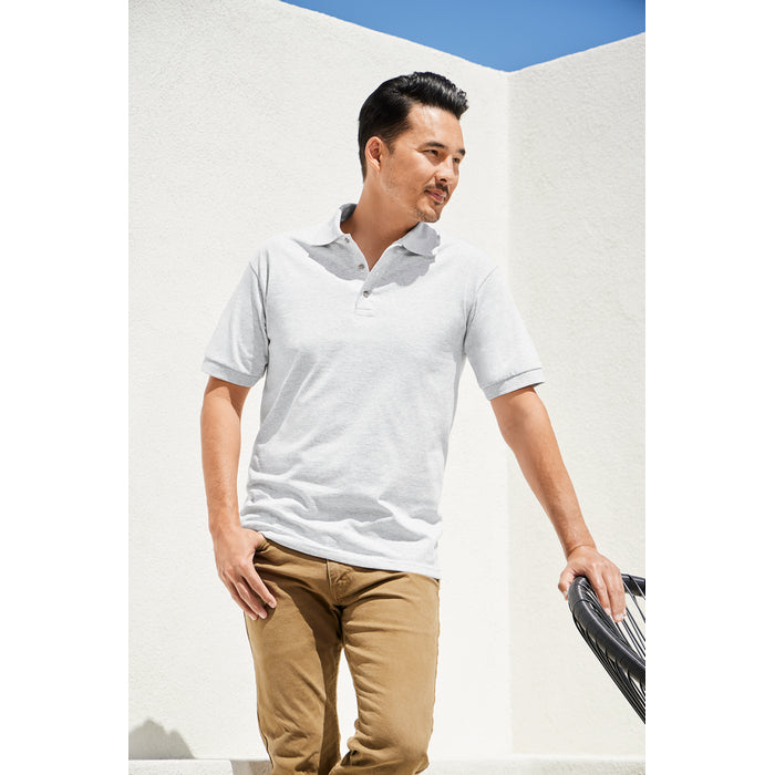 TRICOU POLO UNISEX Gildan Dryblend® GI8800, Promo Back to School, imprimat policormie ecuson fata inclus in pret*