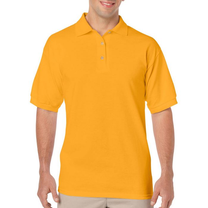 TRICOU POLO UNISEX Gildan Dryblend® GI8800, Promo Back to School, imprimat policormie ecuson fata inclus in pret*
