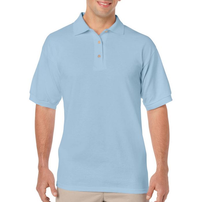 TRICOU POLO UNISEX Gildan Dryblend® GI8800, Promo Back to School, imprimat policormie ecuson fata inclus in pret*