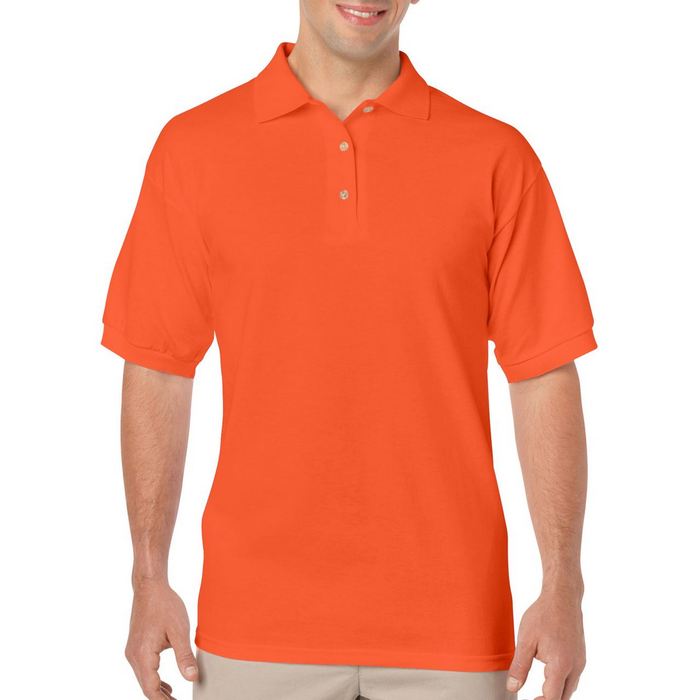 TRICOU POLO UNISEX Gildan Dryblend® GI8800, Promo Back to School, imprimat policormie ecuson fata inclus in pret*