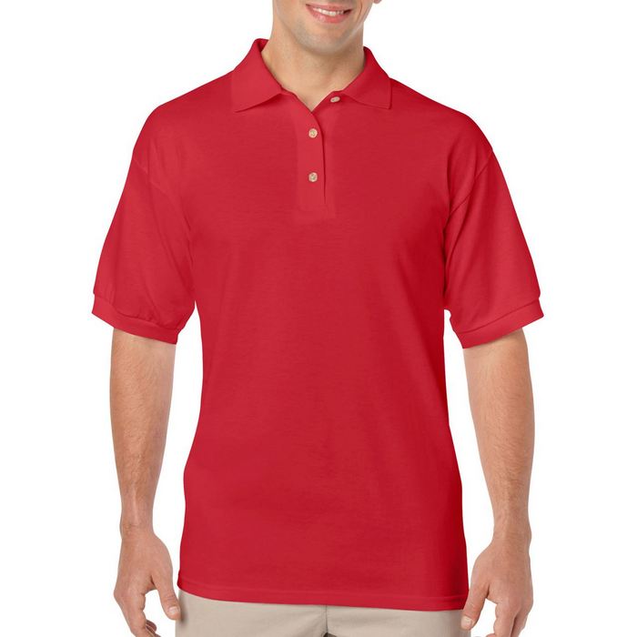 TRICOU POLO UNISEX Gildan Dryblend® GI8800, Promo Back to School, imprimat policormie ecuson fata inclus in pret*