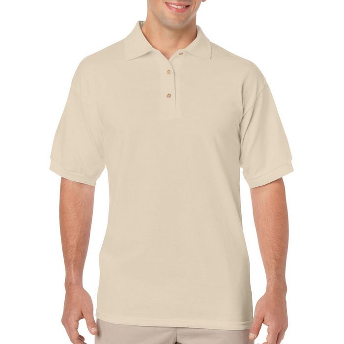 TRICOU POLO UNISEX Gildan Dryblend® GI8800, Promo Back to School, imprimat policormie ecuson fata inclus in pret*