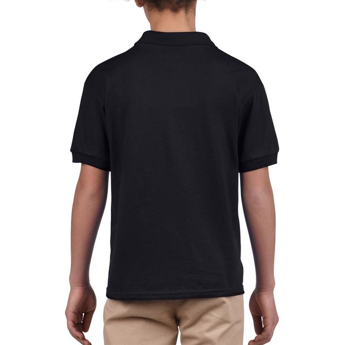 TRICOU POLO COPII Gildan Dryblend® GIB8800, Promo Back to School, imprimat policormie ecuson fata inclus in pret*